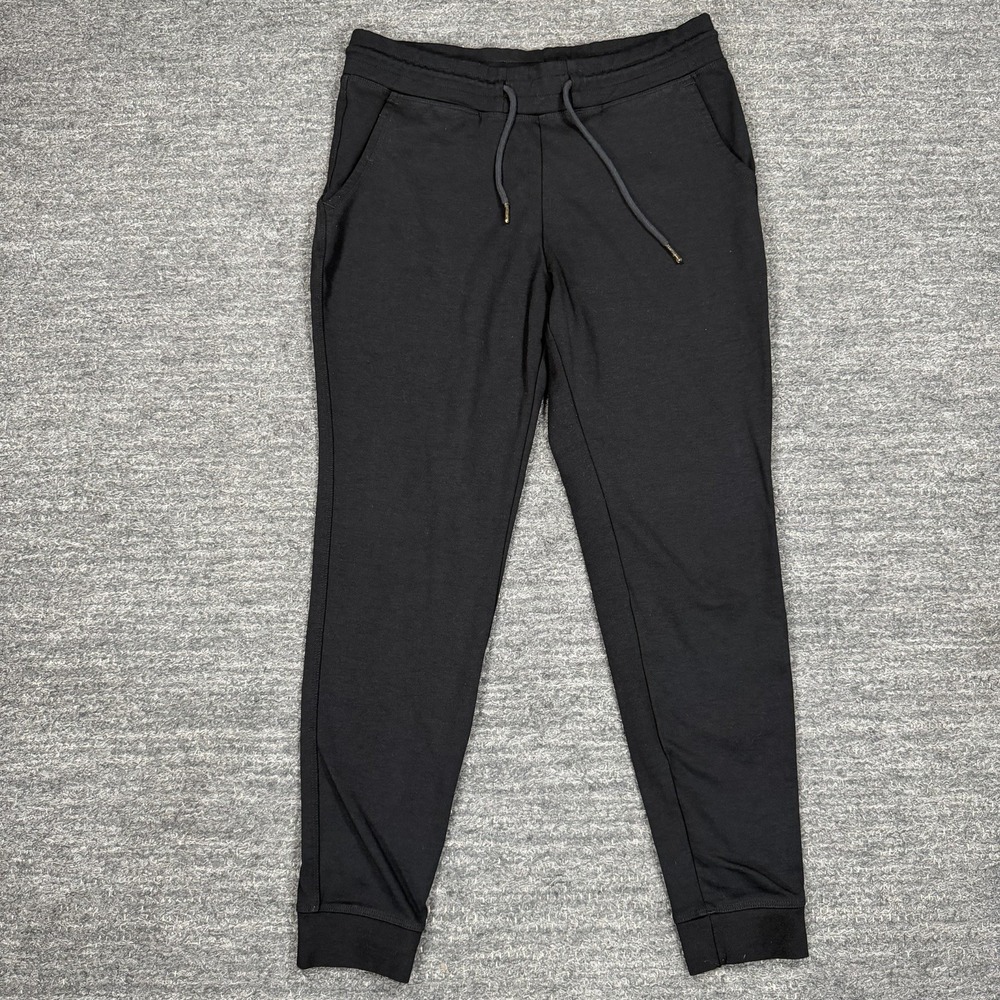 American Giant Joggers Women Medium Black Street Ready Sweats Ponte Stretch